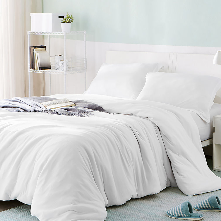 Trule Bare Bottom Zippered Duvet Cover Set & Reviews Wayfair Canada